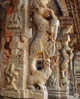 व्याल शिल्प | Vyal Sculpture